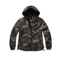 Brandit Summer Windbreaker women's jacket, Darkcamo