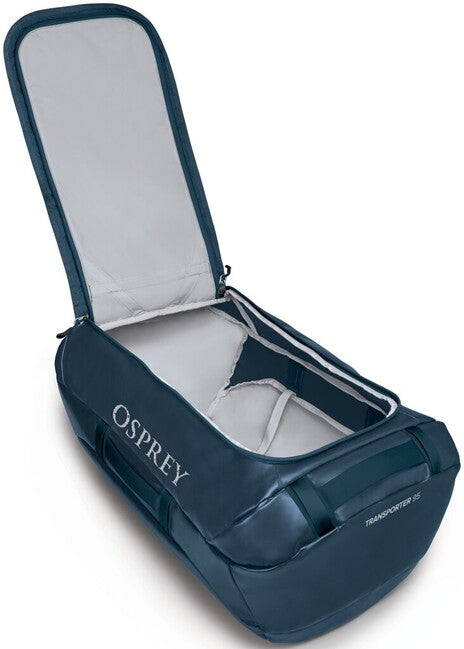 OSPREY TRANSPORTER 95 potovalna torba, venturi blue