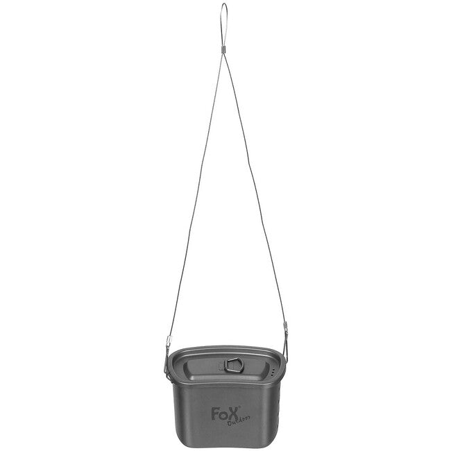 Fox Outdoor 3-delni komplet za kuhanje, titanij