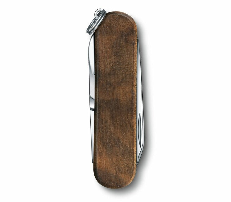 Victorinox Classic SD večnamenski nož Wood 58 mm, oreševo les, 5 funkcij