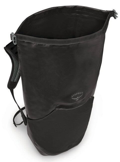 OSPREY TRANSPORTER ROLL TOP WATERPROOF mestski nahrbtnik 30, črna