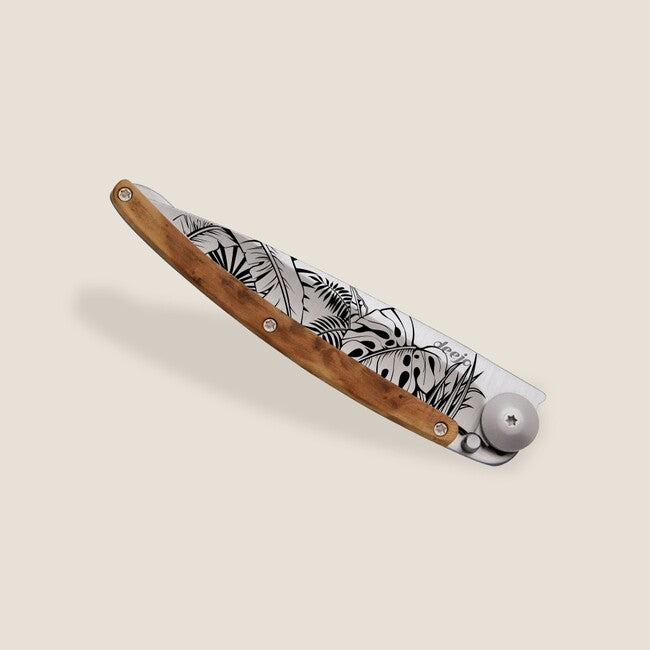 Deejo Tattoo preklopni nož les Jungle