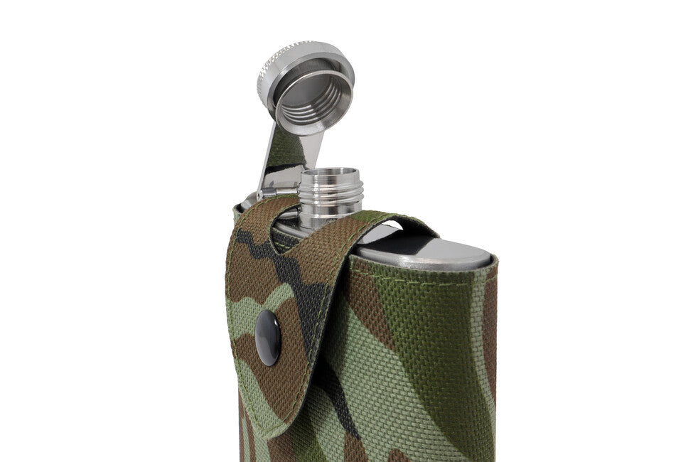 Origin Outdoors Classic Ploskačka vrečka za pas, 227 ml, camo