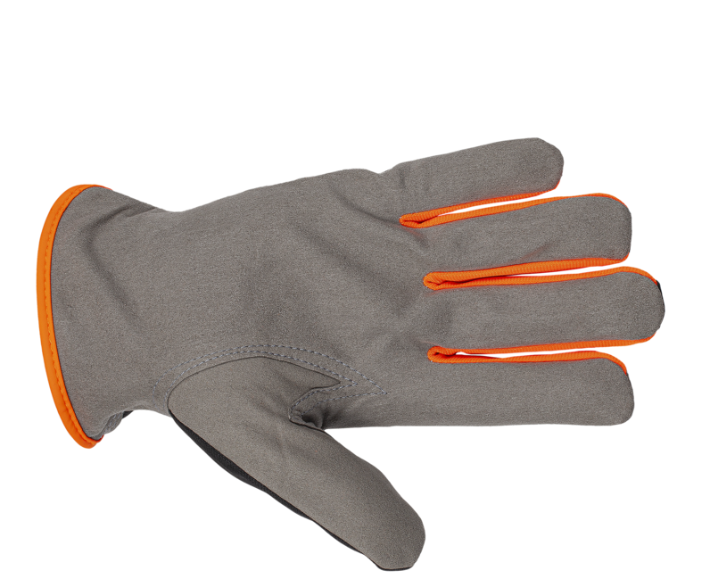 BENNON CARPOS Gloves, Grey/Orange (12 pcs)