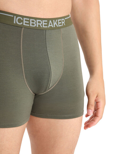 Icebreaker Anatomica moške boksarice, zelena