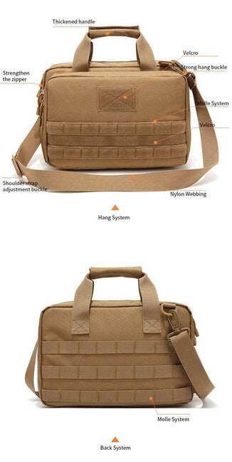DRAGOWA Tactical Bolt potna torba taktična, črna
