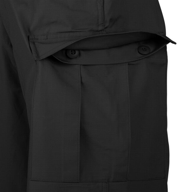 Helikon-Tex BDU črne kratke hlače PolyCotton Ripstop