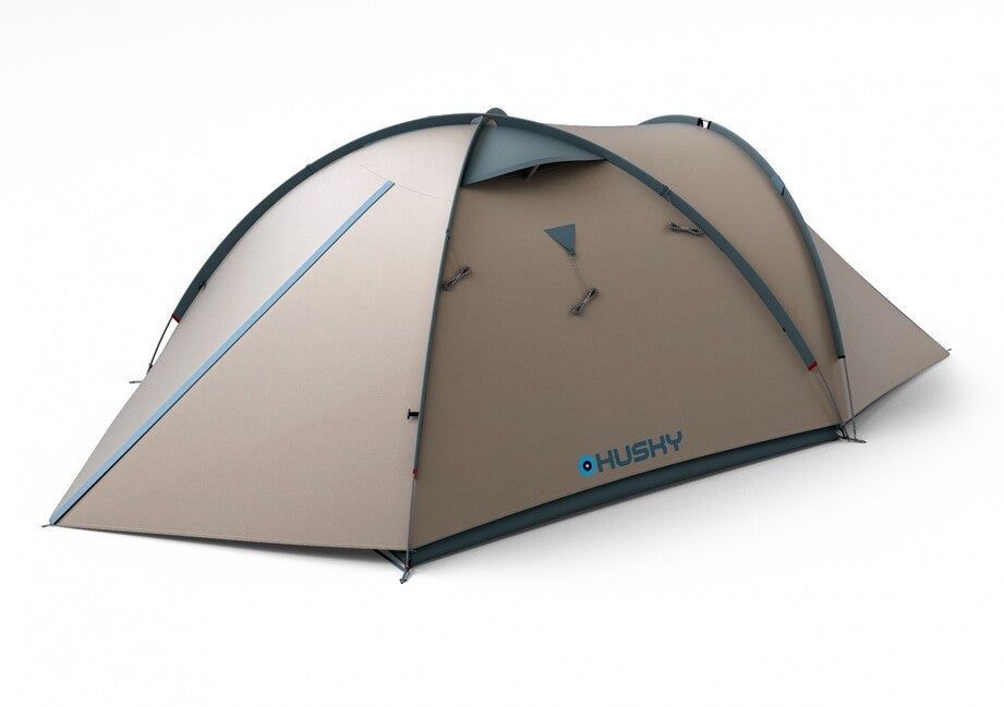 Husky Bizon 4 Classic family tent for 4 persons, light grey