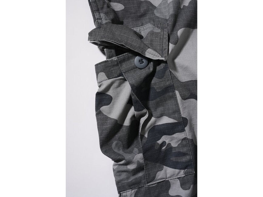Brandit BDU kratke hlače Ripstop, grey camo