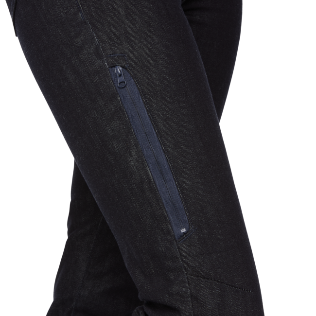 Black Diamond Mission Wool Denim temno indigo rinse hlače, ženske