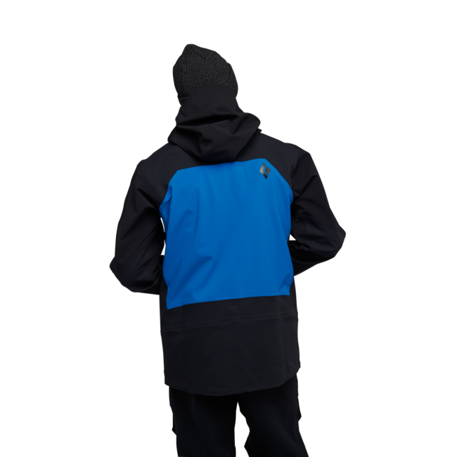 Black Diamond Recon Stretch Pro Shell alpska jakna moški, black-kingfisher