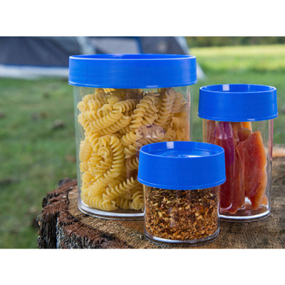 Nalgene shranjevalne posode 125 ml z notranjim vratom 63 mm, modra