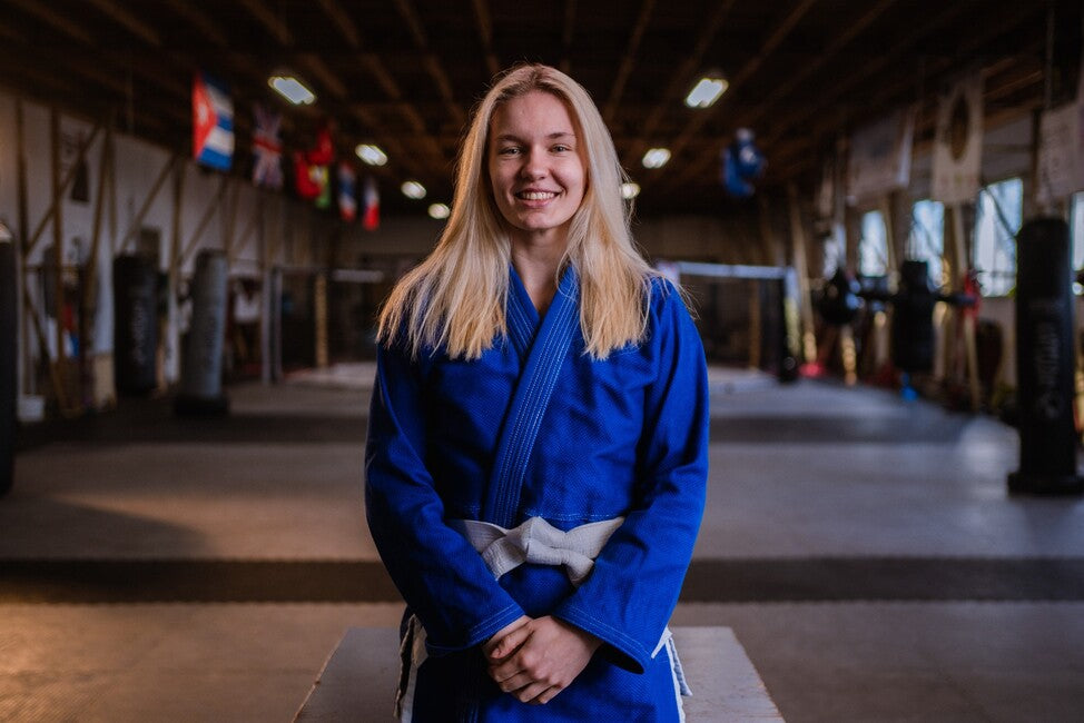 Katsudo Tokyo judo kimono 750g, belo