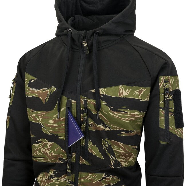Helikon-Tex ROGUE HOODIE jakna, črna/desert night camo
