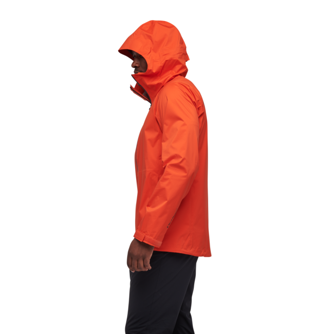 Black Diamond Stormline Stretch Rain Shell nepromočna jakna moška, octane