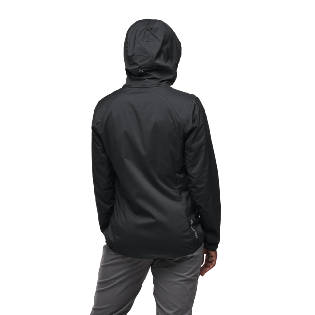 Black Diamond Alpine Start Insulated Hoody softshell jakna ženski, črna