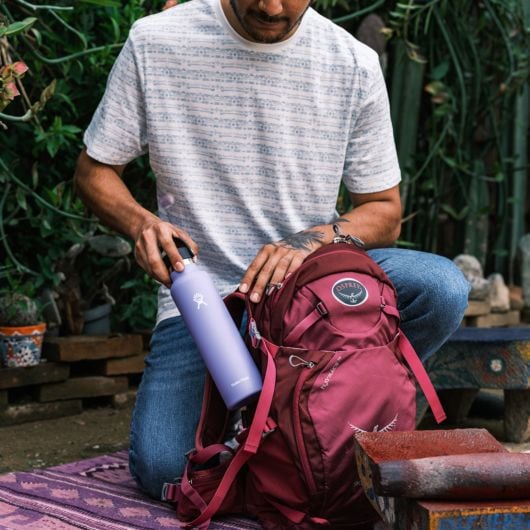 Hydro Flask Standard Flex Cap 621 ml θερμός 21 OZ, μαύρο