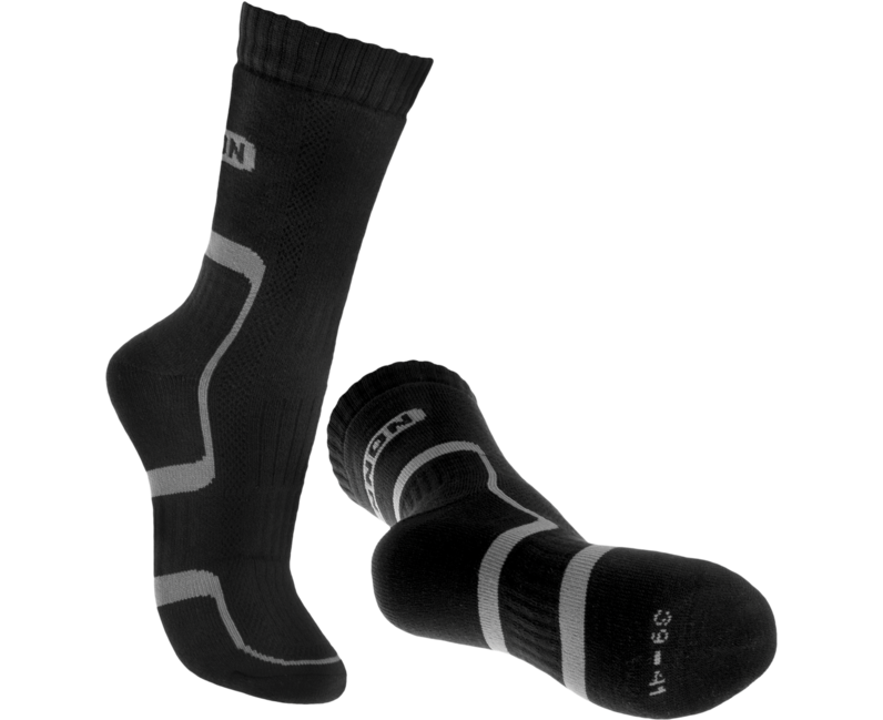 BENNON TREK SOCK pohodniške nogavice, črna/siva