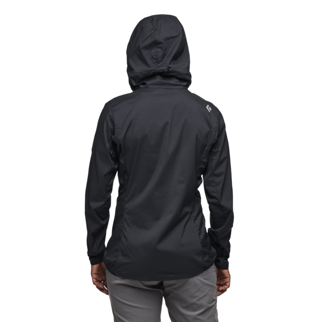 Black Diamond Alpine Start Hoody ultralight softshell jakna ženski, črna