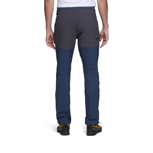 Black Diamond Alpine Hybrid hlače moške, indigo-carbon