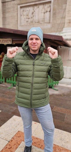 HUSKY Donnie papirna jakna moški, khaki