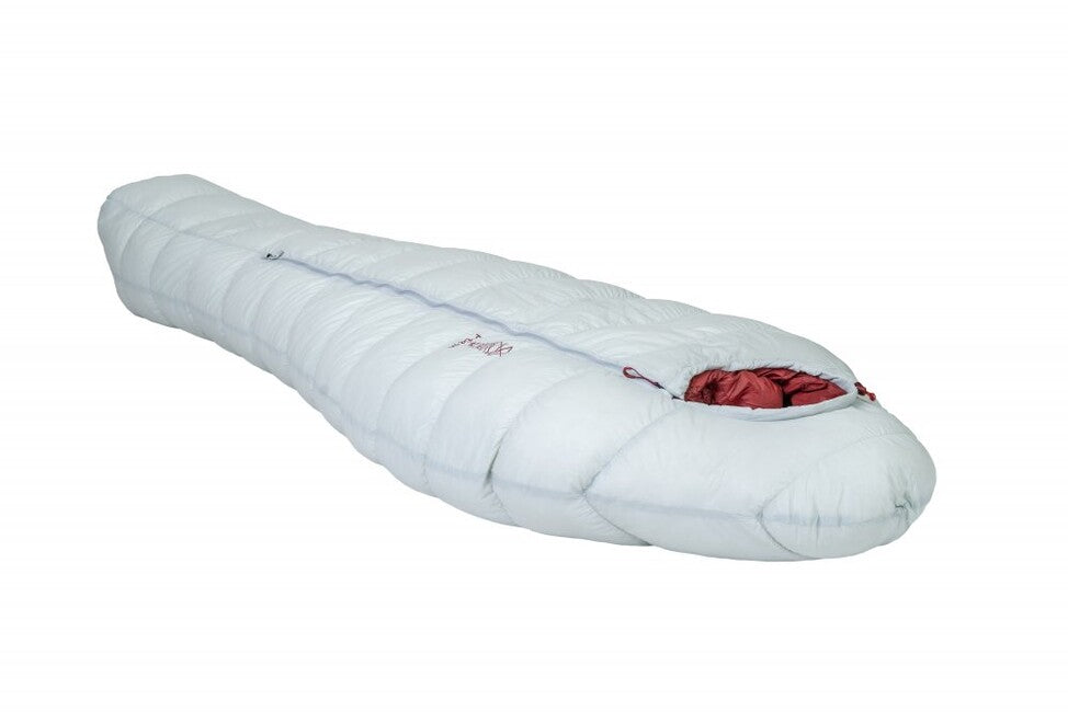 Patizon G1100 S Winter Sleeping Bag Left, Silver/Red