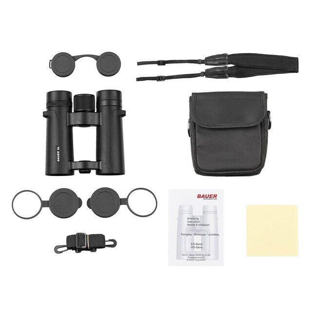 MFH BAUER Outdoor SL daljnogled 10 x 34, vodotesen, črn