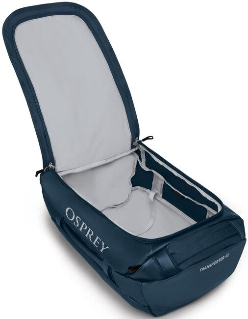 OSPREY TRANSPORTER 40 potovalna torba, venturi blue