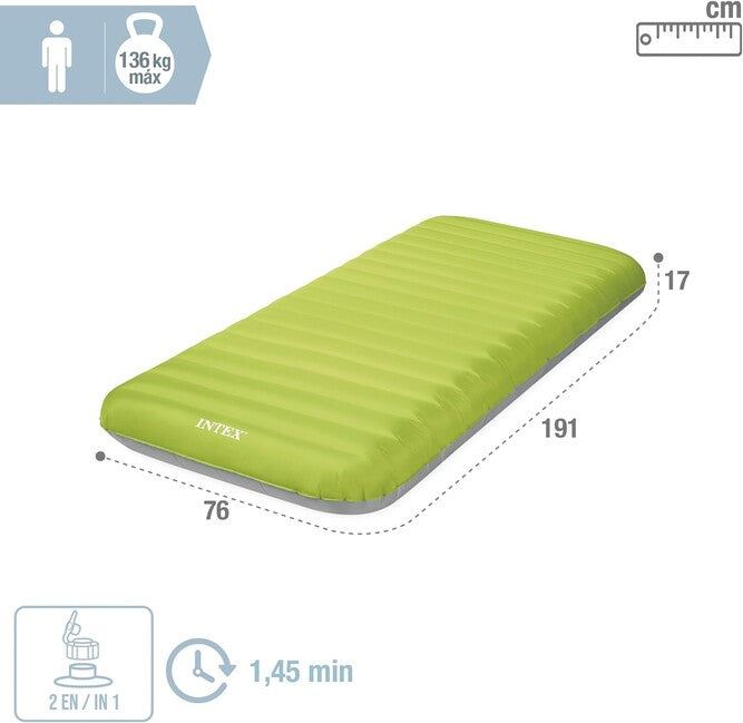 Intex Dura-Beam napihljiva podloga za spanje TPU kampinški