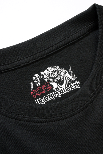 Brandit Iron Maiden majica Number of the Beast I, črna