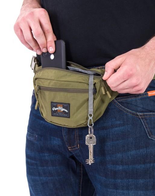 Pentagon Minor Travel pasna torbica, coyote