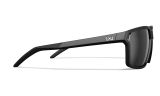 Wiley X Sierra Captivate Polarized Sunglasses, Black Mirror, Matte Black