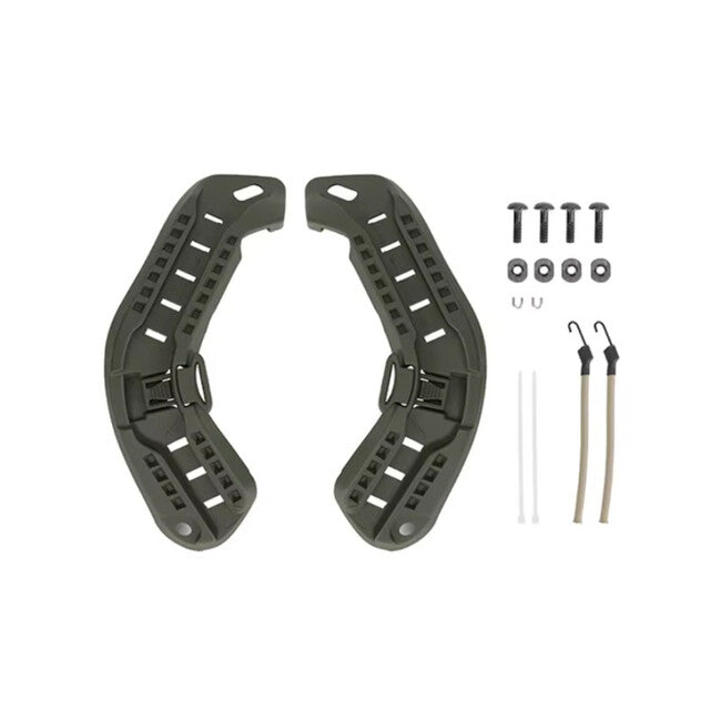 Leguon Ares Sentinel Helmet Side Rail Mount, Olive