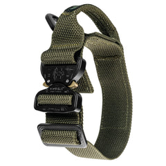 K9 Thorn Cobra-Bravo ovratnica 45 mm z ročajem, olivno zelena