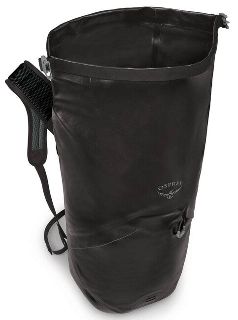 Osprey Transporter Roll Top Waterproof 25 Backpack, Black