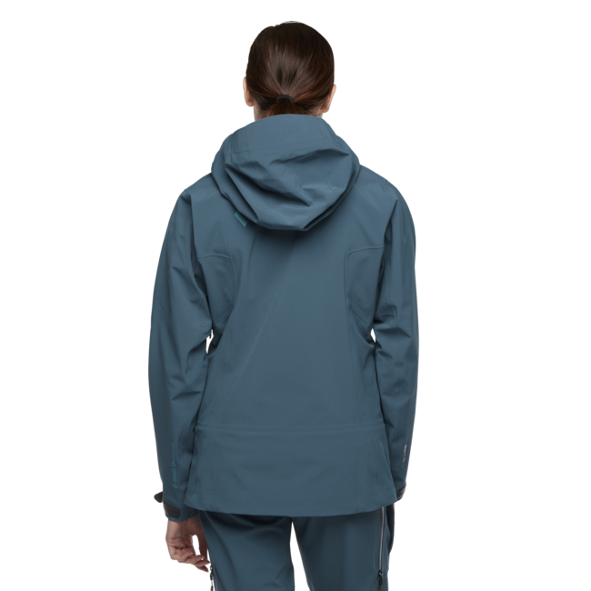 Black Diamond Recon Stretch Ski Shell smučarska jakna ženski, azurite