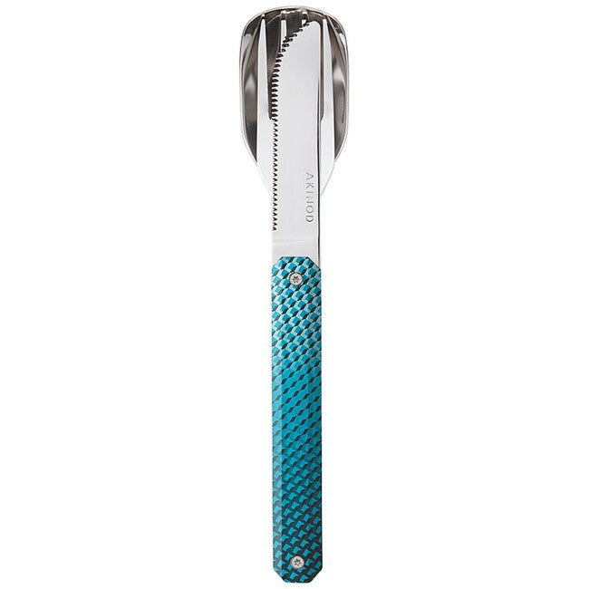 Akinod A01M00019 Utensil Set 12 34, Blue Mosaic