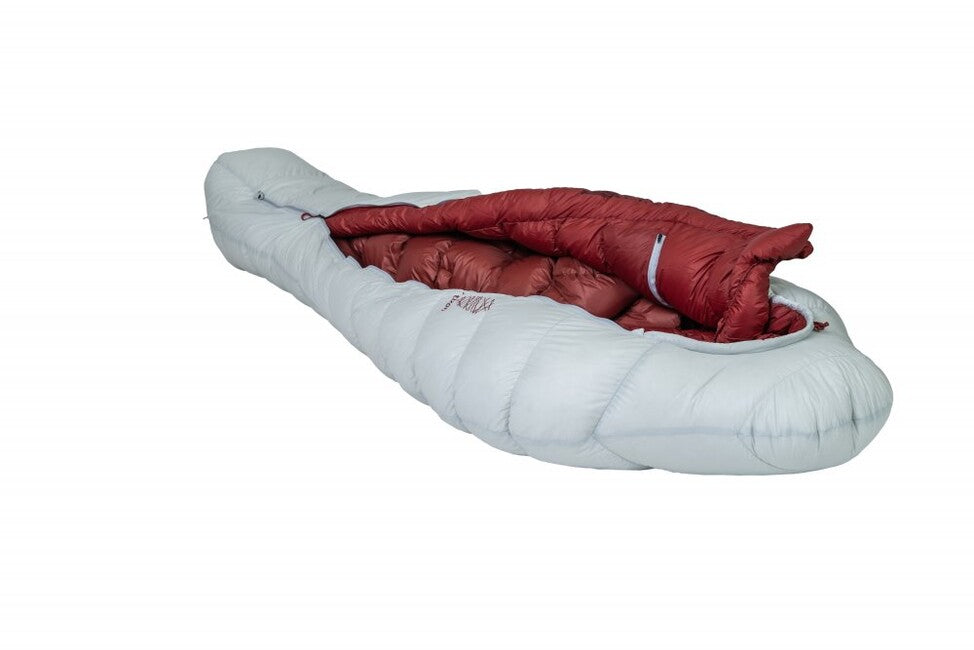 Patizon G800 S Sleeping Bag Full Year Left, Silver/Red
