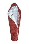 Patizon Year-Round Sleeping Bag D 590 M Left, Red/Silver