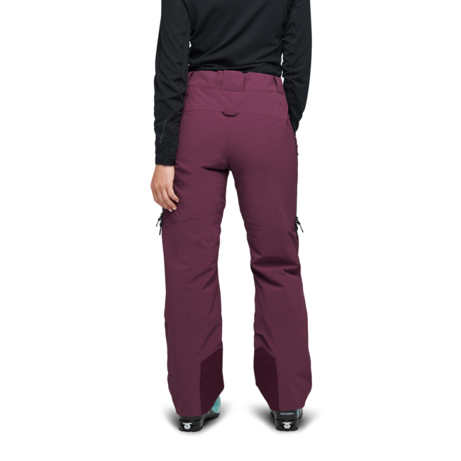 Black Diamond Recon Stretch Ski smučarske hlače, ženski, blackberry