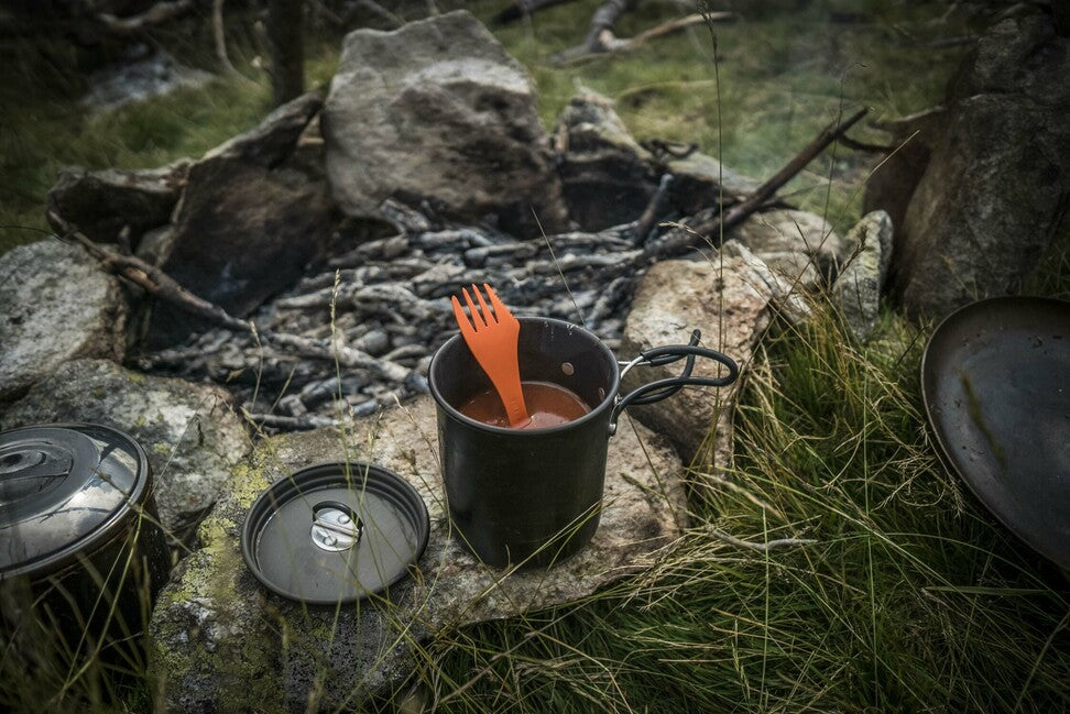 Helikon-Tex Camp lonček s pokrovom, siv