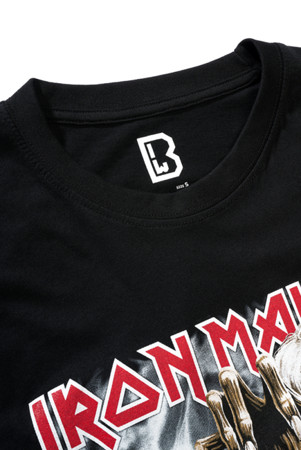 Brandit Iron Maiden majica Number of the Beast II, črna