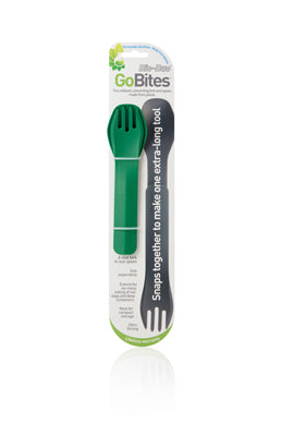 Humangear GoBites BIO DUO pribor, zelen