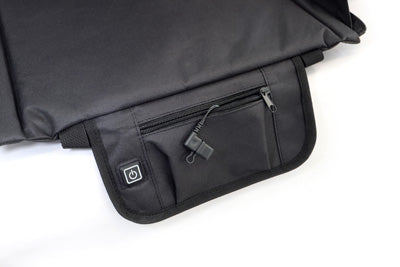 Origin Outdoors kompaktno ogrevano sedadlo, črno