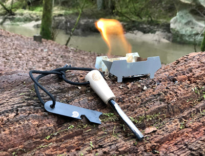 Origin Outdoors Firesteel Deluxe kresilo, črno