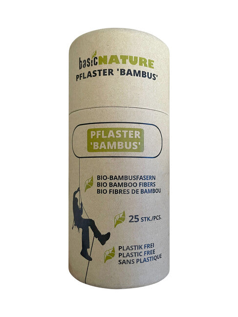 BasicNature Bamboo Obliž 25 kos