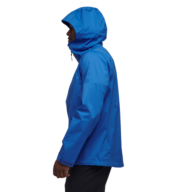 Black Diamond Stormline Stretch Anorak nepremočljiva jakna moška, drifter blue