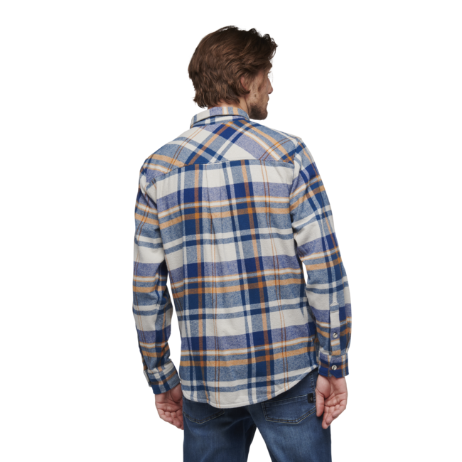 Black Diamond Project Flannel drvarska srajca moški, pewter-indigo plaid