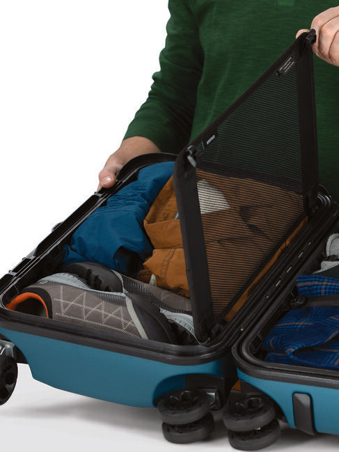 OSPREY TRANSPORTER HARDSIDE CARRY-ON potovalni kovček 40L, venturi modra