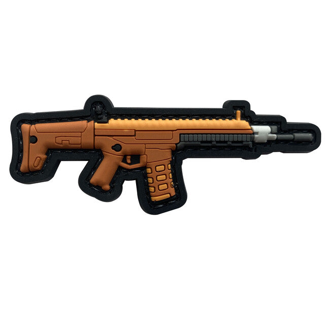 WARAGOD 3D GUN našitek PVC PATCH